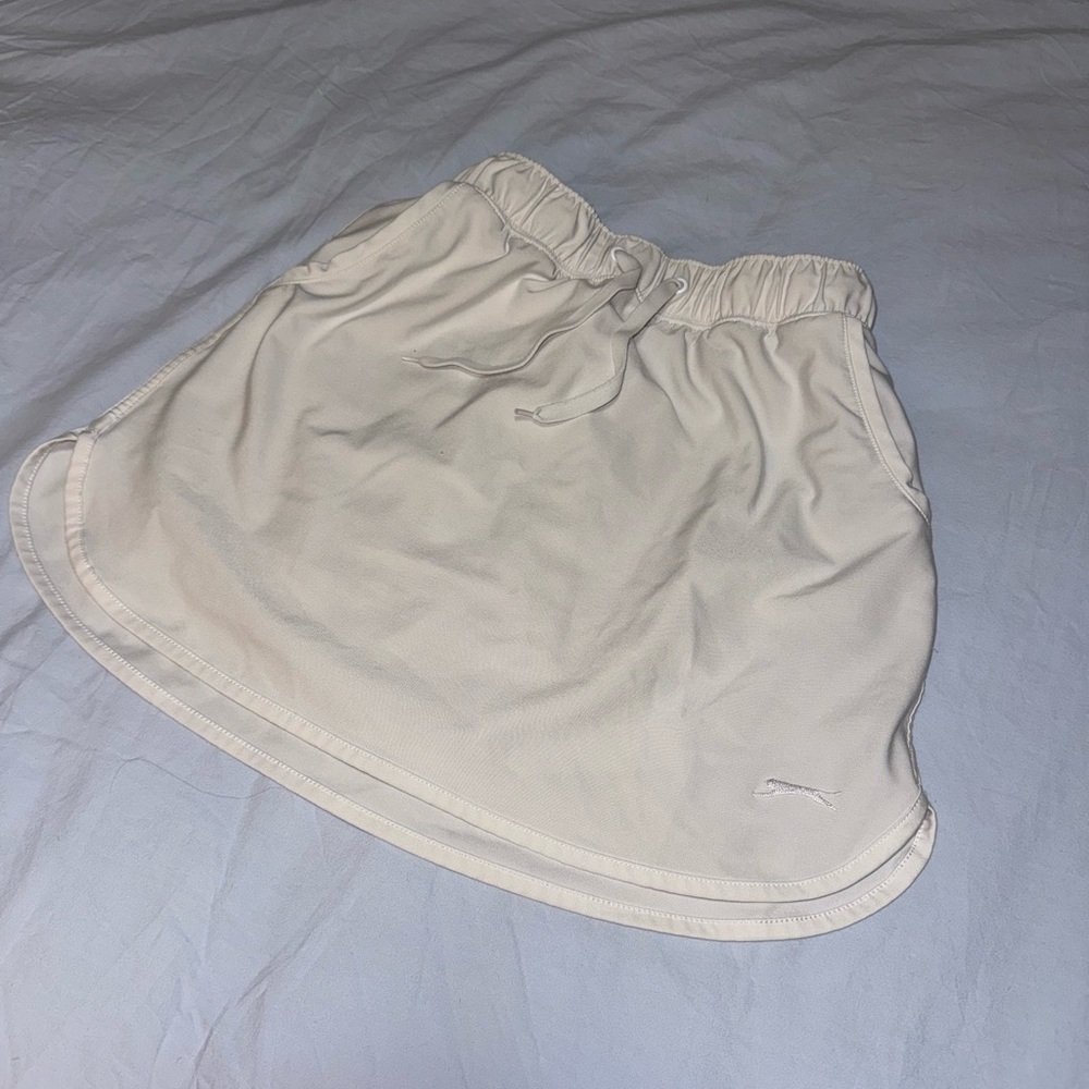 White Athletic Skirt